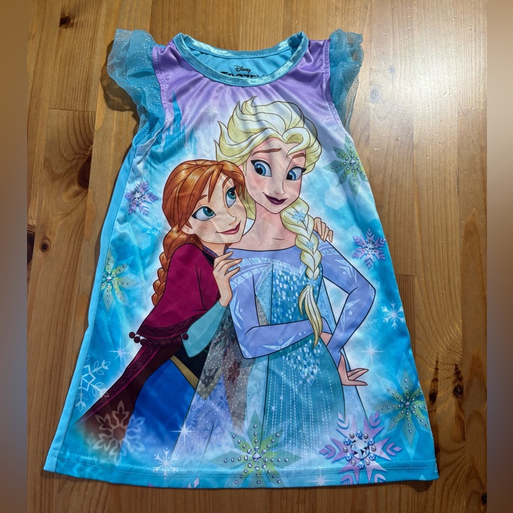 Disney‎ Frozen Toddler Night Gown Size 2T